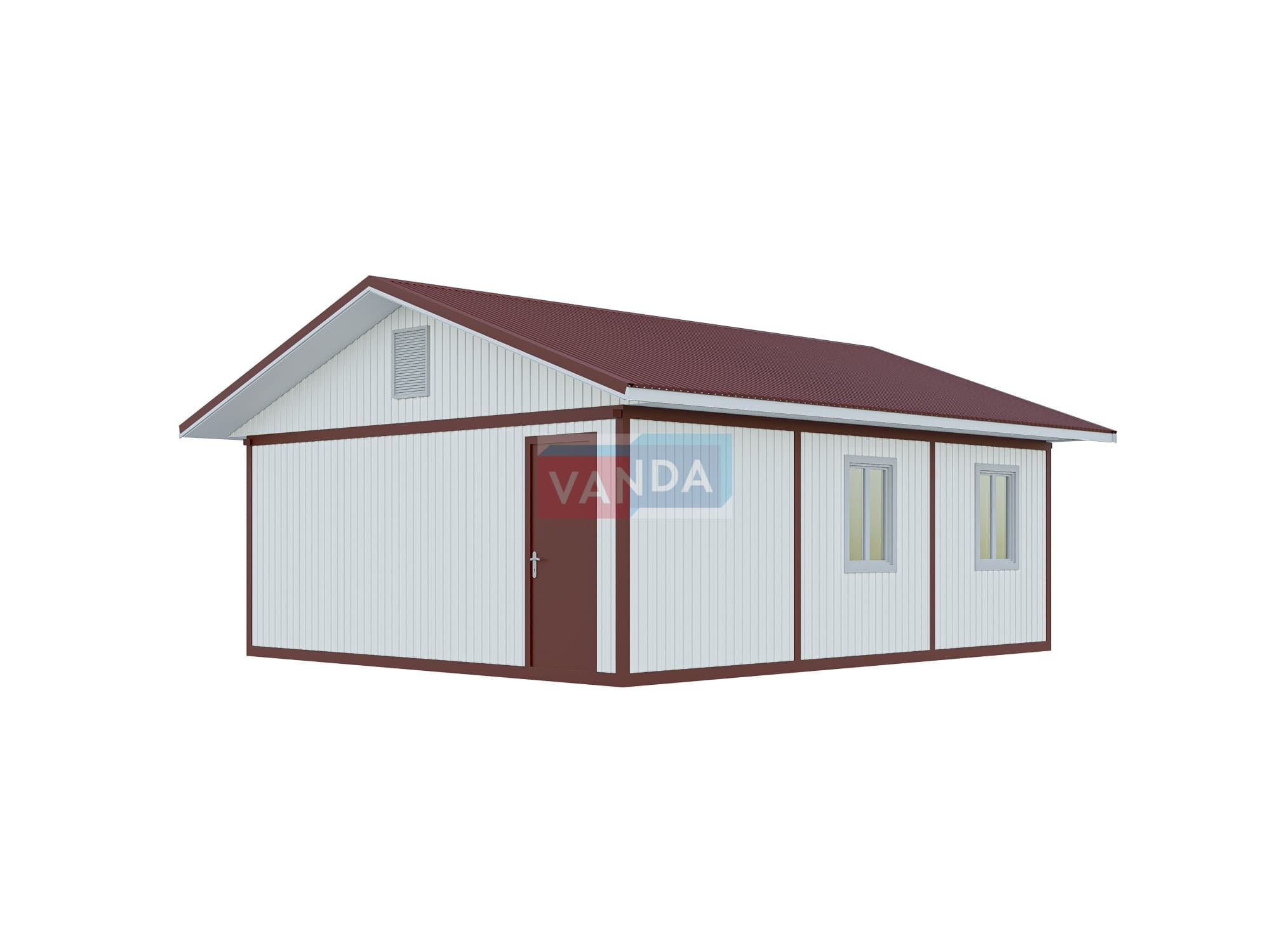 Проект модульной раздевалки 6.0х7,2